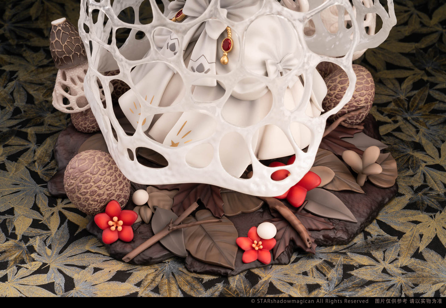 Dictyophora Indusiata The Mushroom Girls Reverse Studio
