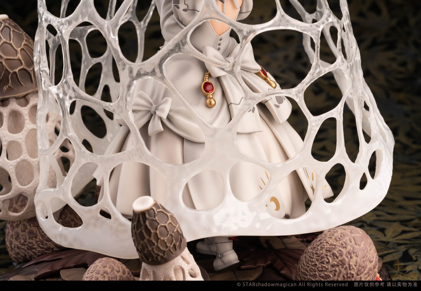 Dictyophora Indusiata The Mushroom Girls Reverse Studio