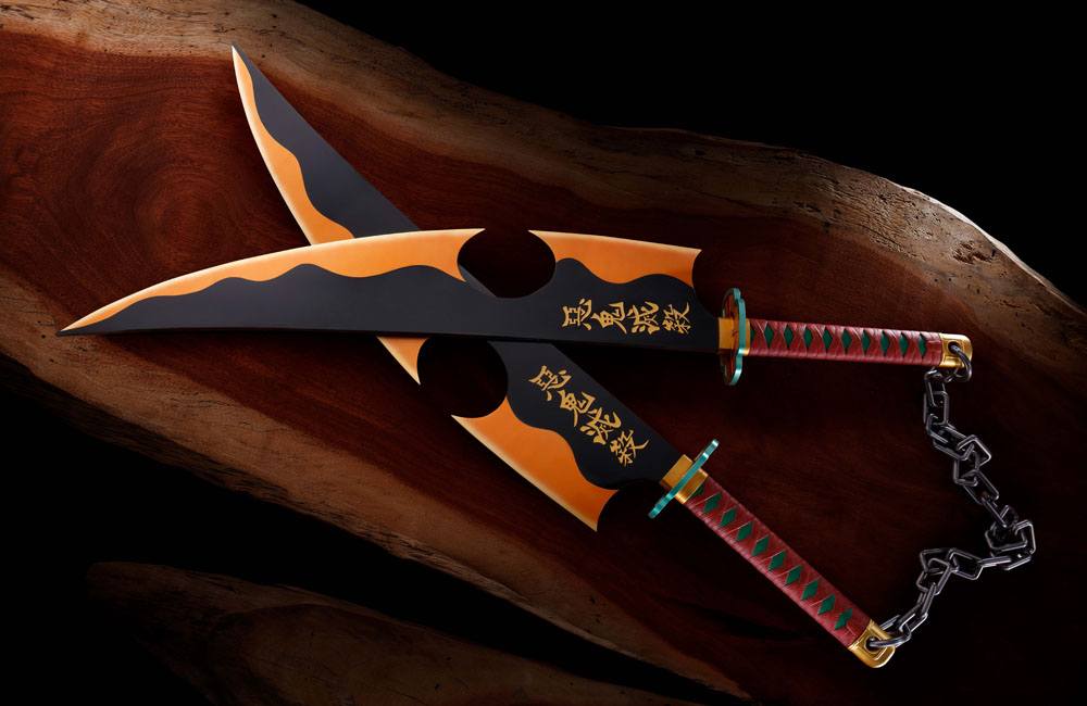 Nichirin Swords of Tengen Uzui Proplica Replicas 1/1 / Demon Slayer: Kimetsu no Yaiba