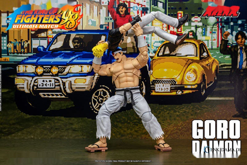 STORM ARENA THE KING OF FIGHTERS '98 ULTIMATE MATCH GORO DAIMON ACTION FIGURE