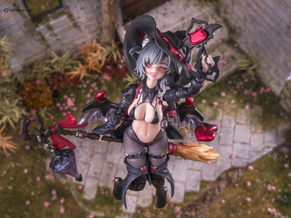 Apprentice Witch Hoshikawa Neco 1/12 Complete Model Action Black Hair Ver.