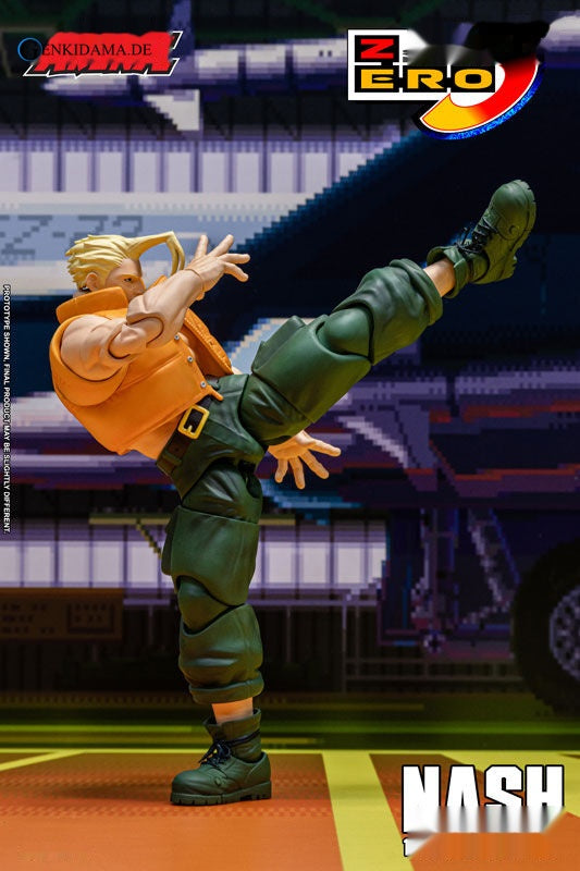 STORM ARENA STREET FIGHTER ALPHA 3 NASH ACTION FIGURE