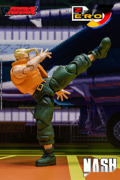 STORM ARENA STREET FIGHTER ALPHA 3 NASH ACTION FIGURE