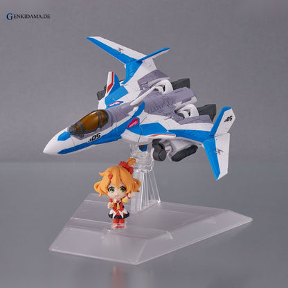 TINY SESSION VF-31J Siegfried (Hayate Immelmann Custom) with Freyja Wion "Macross Delta"