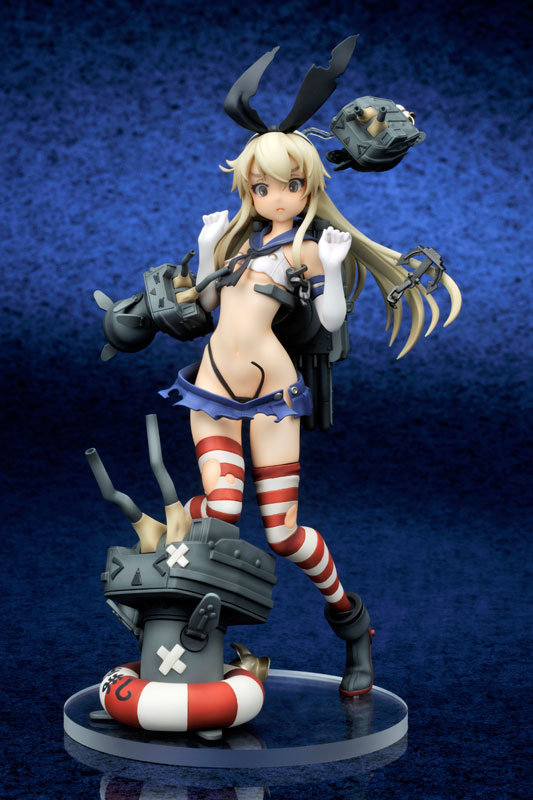 Shimakaze Kantai Collection Damage Ver. -Kan Colle- Shimakaze Chuuha Ver. Ques Q (Second Hand) - Anime Figuren günstig kaufen