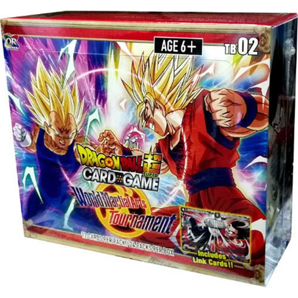 DRAGON BALL SUPER THEMED BOOSTER 02 WORLD MARTIAL ARTS TOURNAMENT BOOSTER BOX (24 BOOSTER)