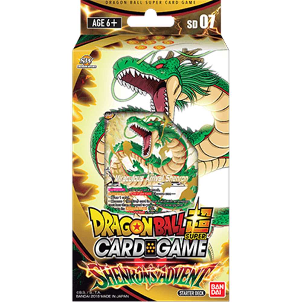 DRAGON BALL SUPER STARTER DECK 07 SHENRON'S ADVENT (DBS-SD07)