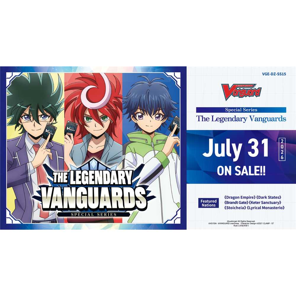 BOOSTER BOX VANGUARD SERIES 15 THE LEGENDARY VANGUARDS (10 BOOSTERS) - ENG