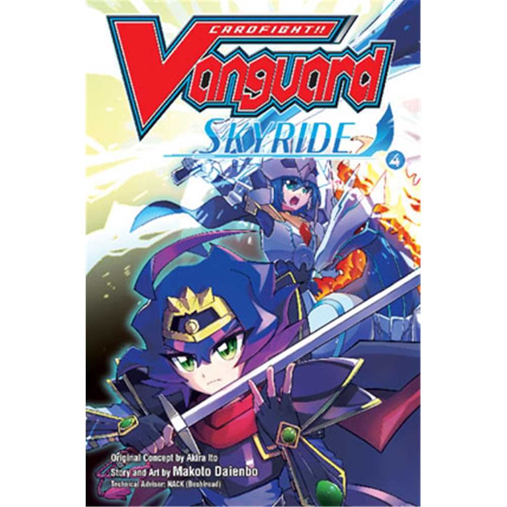COMICS CARDFIGHT!! VANGUARD SKYRIDE VOL. 4 WITH LIMITED-EDITION CARD - ENG