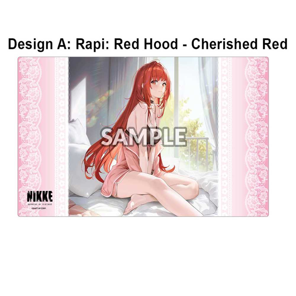 RUBBER PLAYMAT VOL. 17 GODDESS OF VICTORY: NIKKE DESIGN A - RAPI: RED HOOD - CHERISHED RED