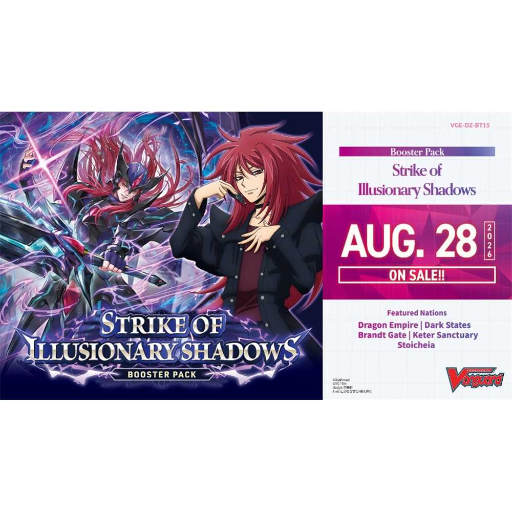 BOOSTER BOX VANGUARD BT15 STRIKE OF ILLUSIONARY SHADOWS (16 BOOSTERS) - ENG