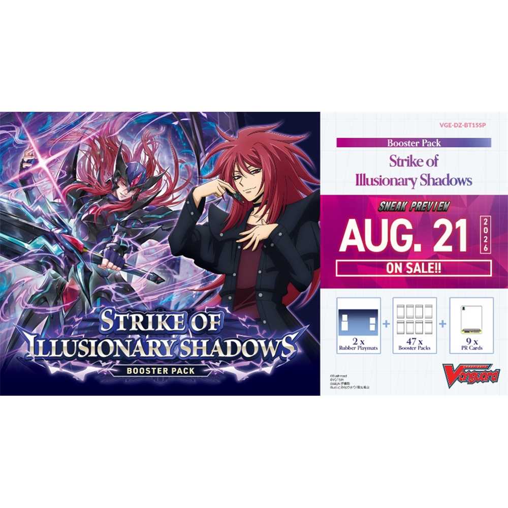 VANGUARD BT15 STRIKE OF ILLUSIONARY SHADOWS SNEAK PREVIEW KIT - ENG