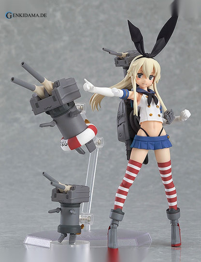 figma - Kantai Collection -Kan Colle- Shimakaze (w/Pre-order Bonus: Rensouhou-chan (Big) Middle-damage Expression ver.)