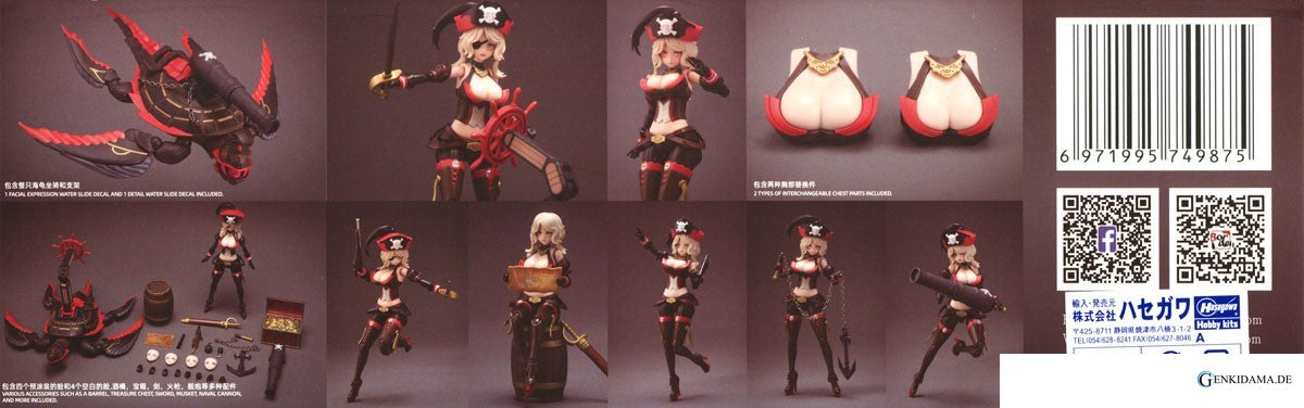 Pirates Queen Anne Plastic Model Kit Border Model - Anime Figuren günstig kaufen