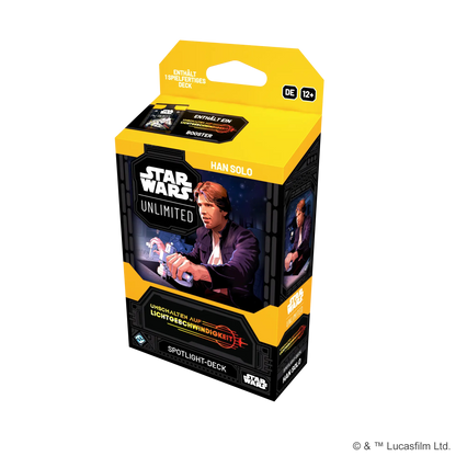 Star Wars Unlimited: Umschalten auf Lichtgeschwindigkeit - Spotlight Deck Display (6 Decks) (DE) - Anime Figuren günstig kaufen