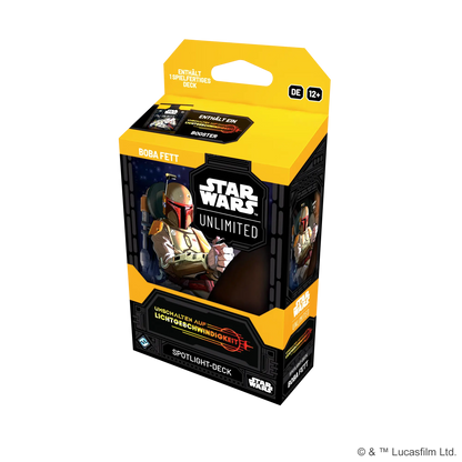 Star Wars Unlimited: Umschalten auf Lichtgeschwindigkeit - Spotlight Deck Display (6 Decks) (DE) - Anime Figuren günstig kaufen