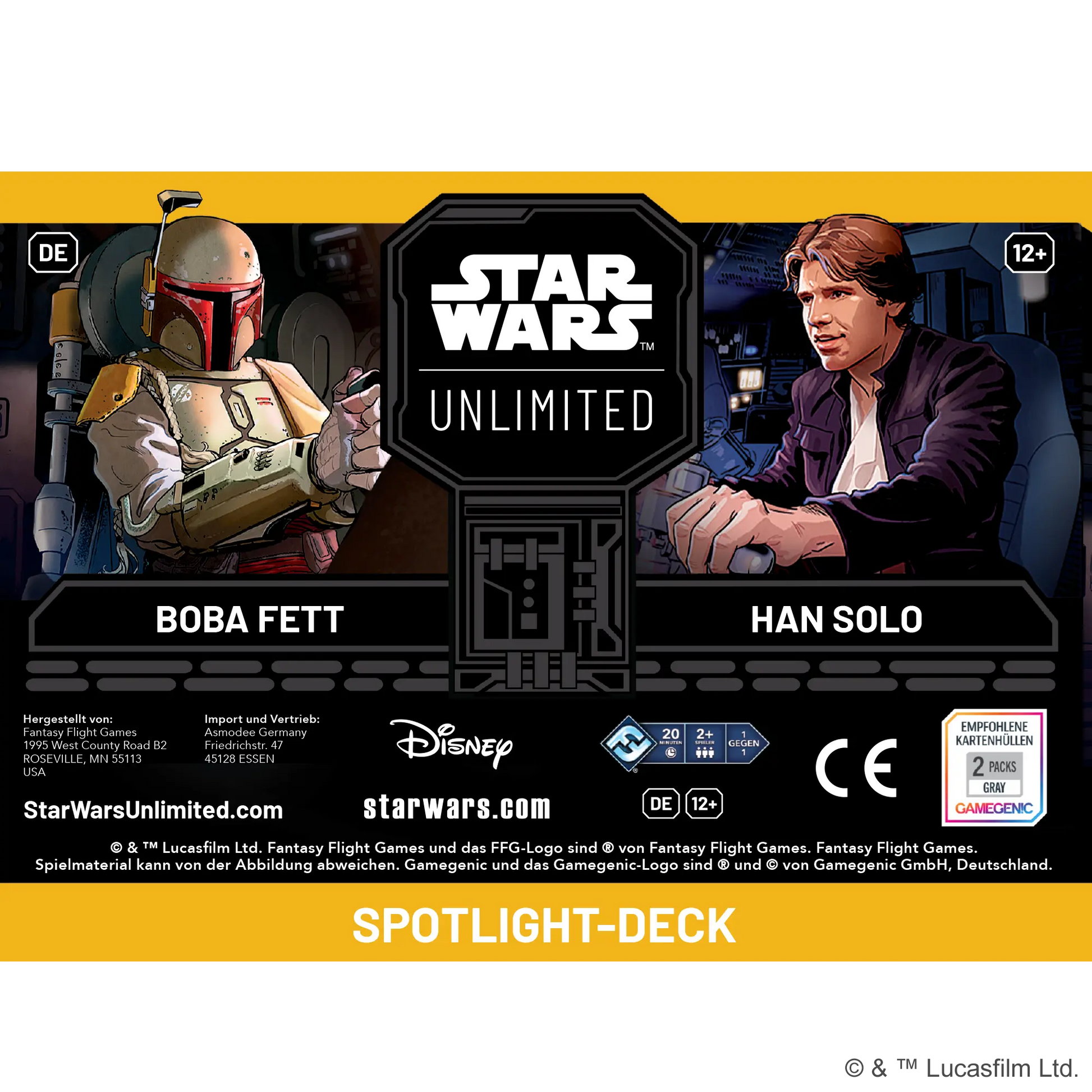Star Wars Unlimited: Umschalten auf Lichtgeschwindigkeit - Spotlight Deck Display (6 Decks) (DE) - Anime Figuren günstig kaufen