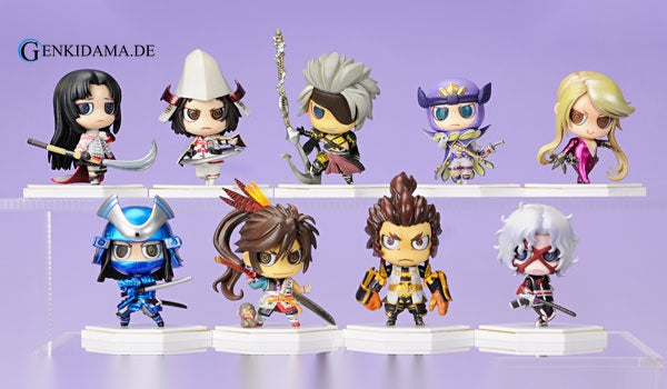 One Coin Grande Collection Sengoku BASARA -Vol.2 Traditional Costume Version- 9 Normal Types + 1 Secret Type Set