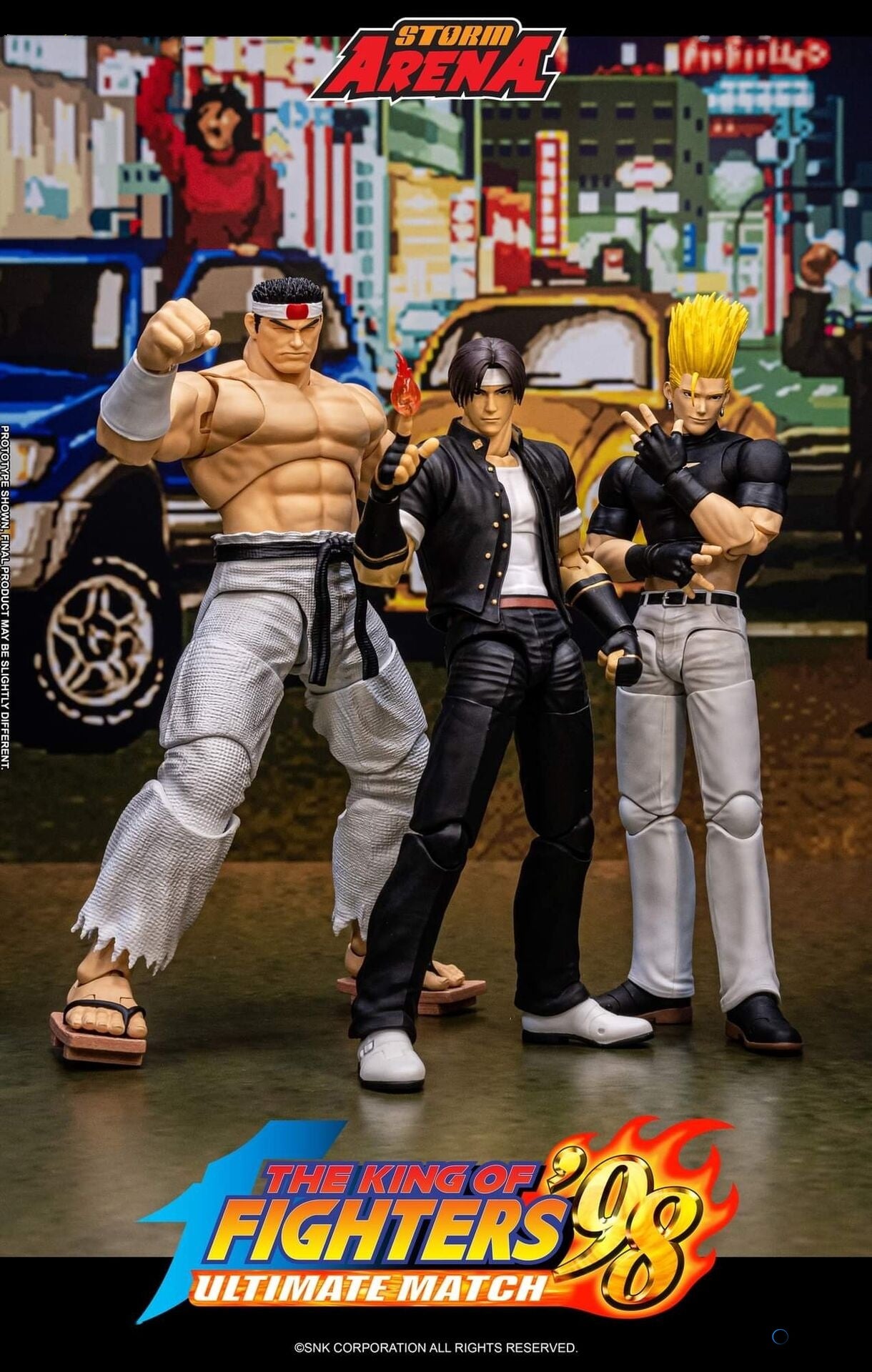 STORM ARENA THE KING OF FIGHTERS '98 ULTIMATE MATCH GORO DAIMON ACTION FIGURE