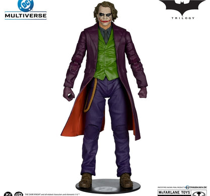 DC Comics - DC Multiverse: 7 Inch Action Figure - Deluxe Theatrical Edition: The Joker [Movie / The Dark Knight Trilogy]