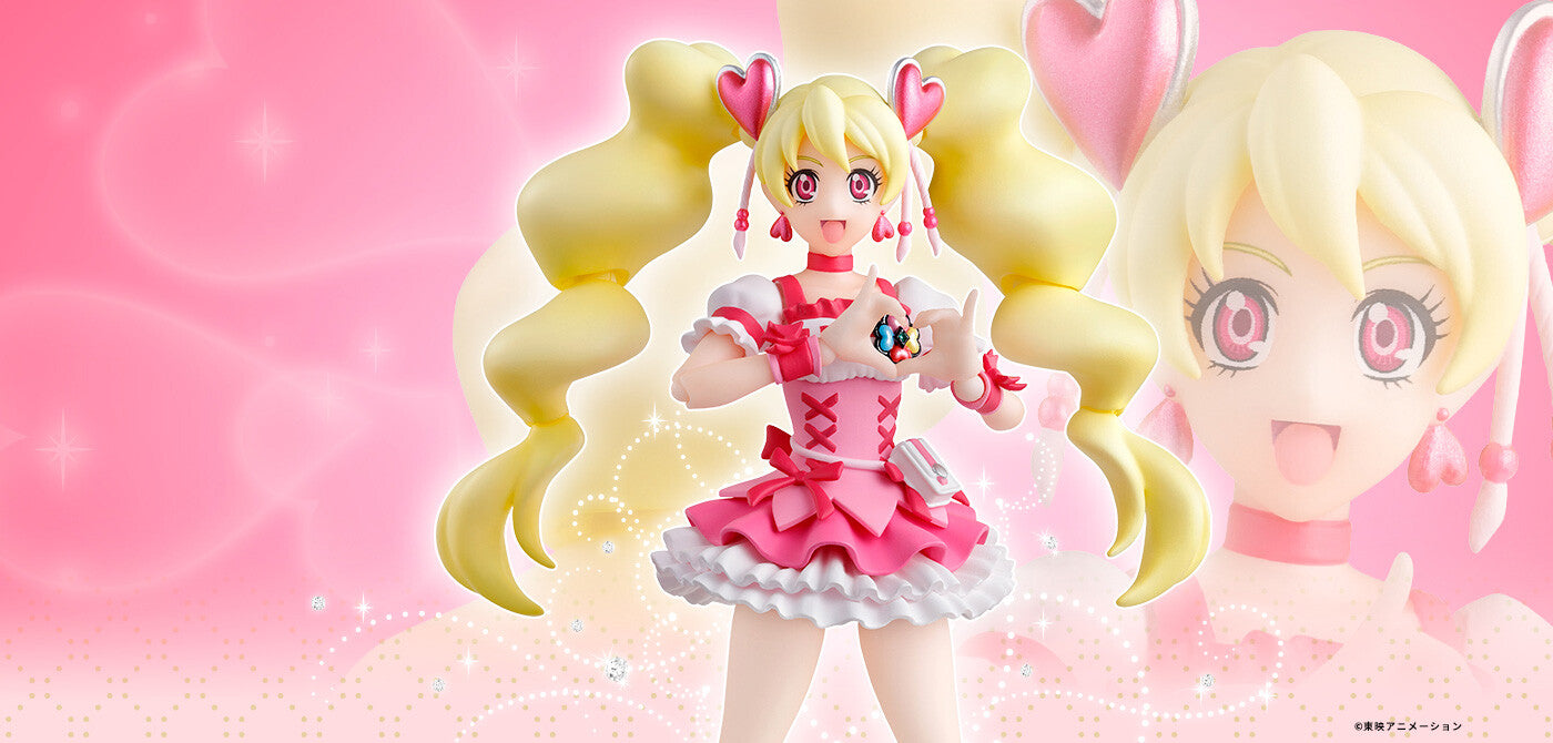Cure Peach & Chiffon S.H.Figuarts Bandai Tamashii Nations