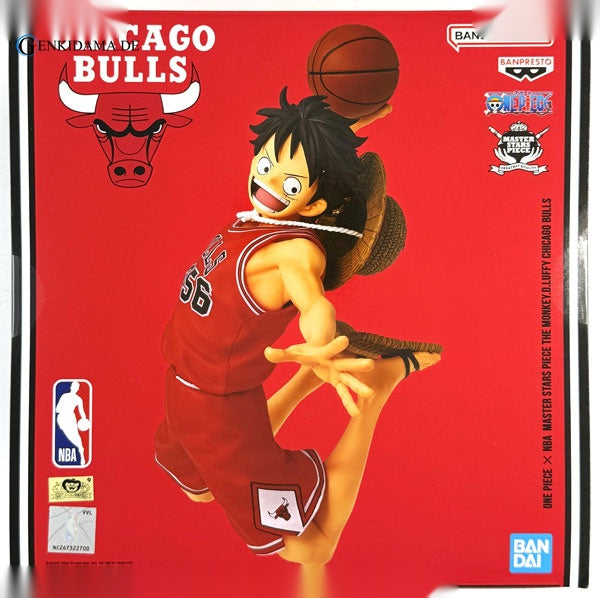 ONE PIECE x NBA MASTER STARS PIECE THE MONKEY.D.LUFFY CHICAGO BULLS