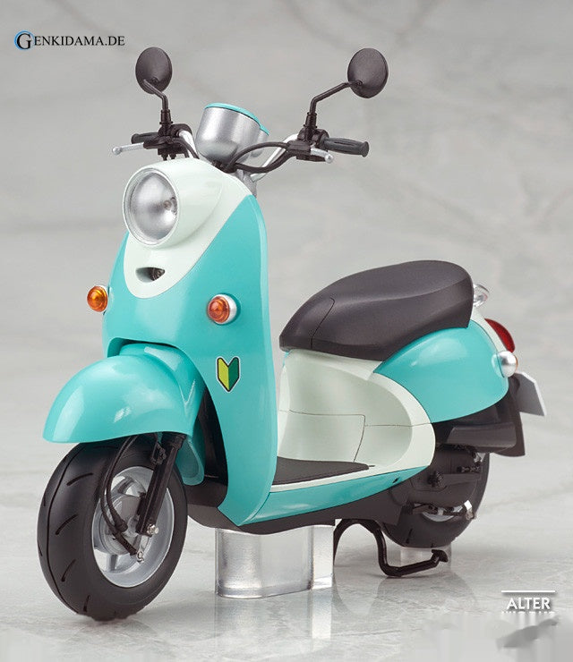 Rin Shima with Scooter
