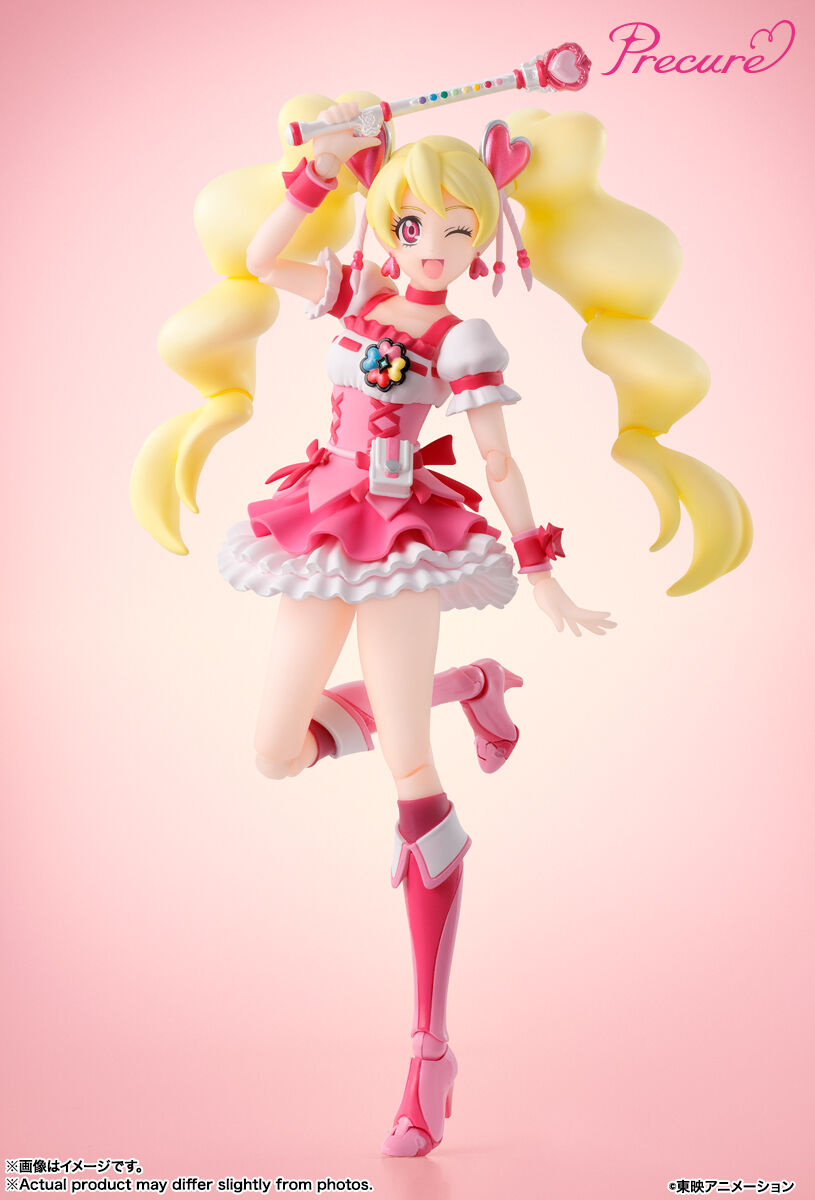 Cure Peach & Chiffon S.H.Figuarts Bandai Tamashii Nations