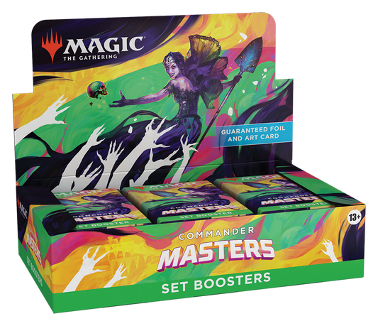 Magic: The Gathering - Commander Masters - Set Booster Display (EN) - Anime Figuren günstig kaufen