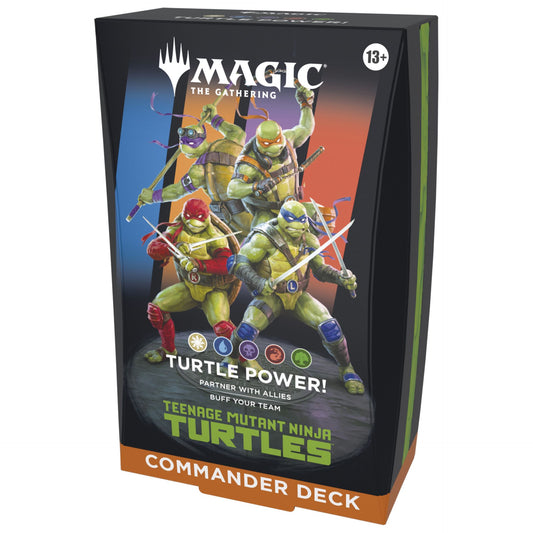 Magic: The Gathering - Teenage Mutant Ninja Turtles - Commander Deck (Assortment) (EN) - Anime Figuren günstig kaufen