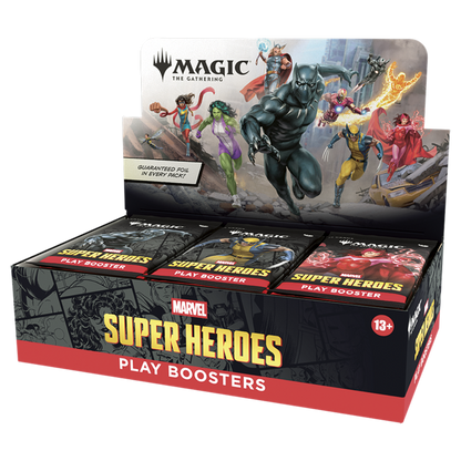 Magic: The Gathering | Marvel Super Heroes | Play Booster Display (EN) - Anime Figuren günstig kaufen