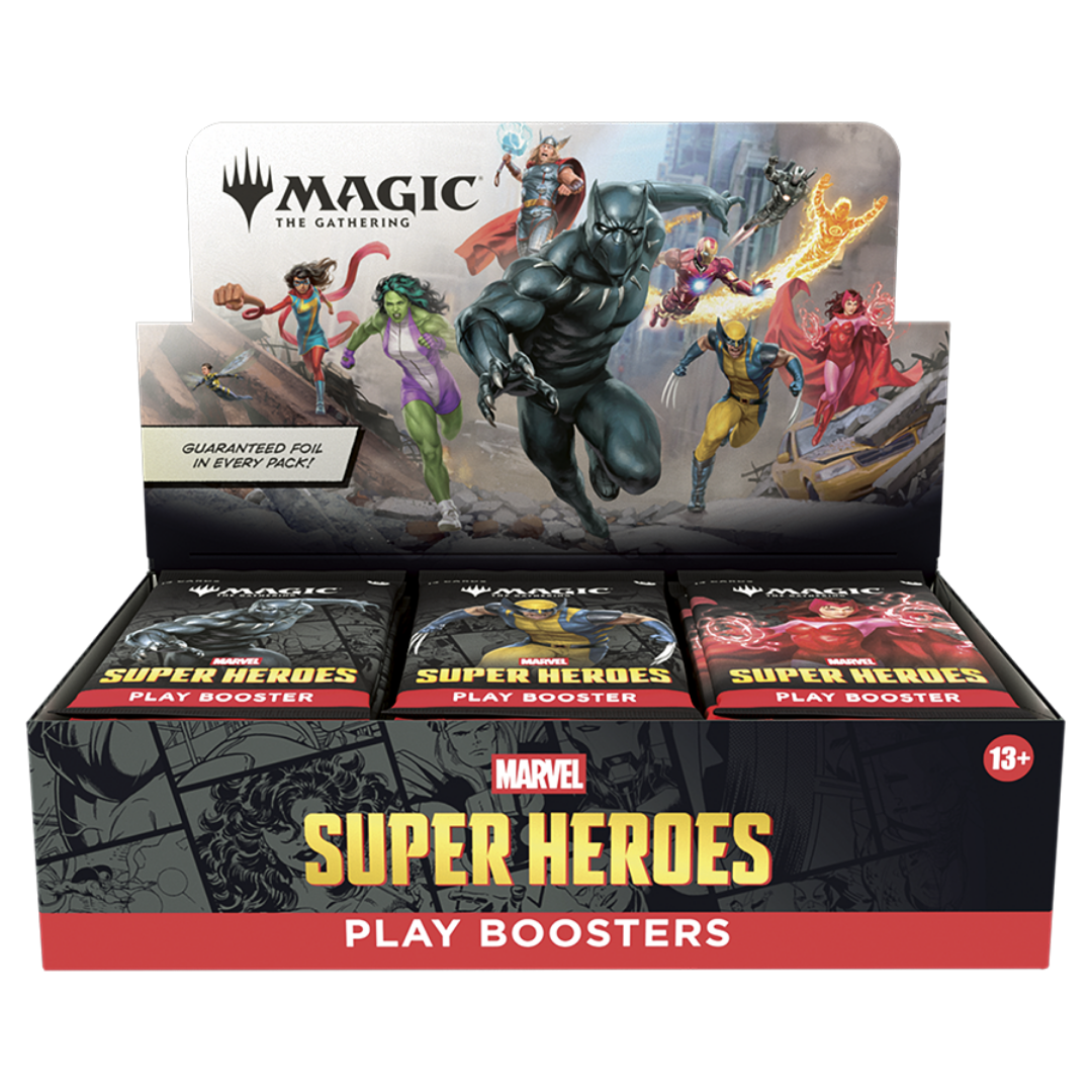 Magic: The Gathering | Marvel Super Heroes | Play Booster Display (EN) - Anime Figuren günstig kaufen