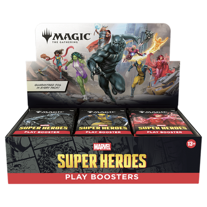 Magic: The Gathering | Marvel Super Heroes | Play Booster Display (EN) - Anime Figuren günstig kaufen
