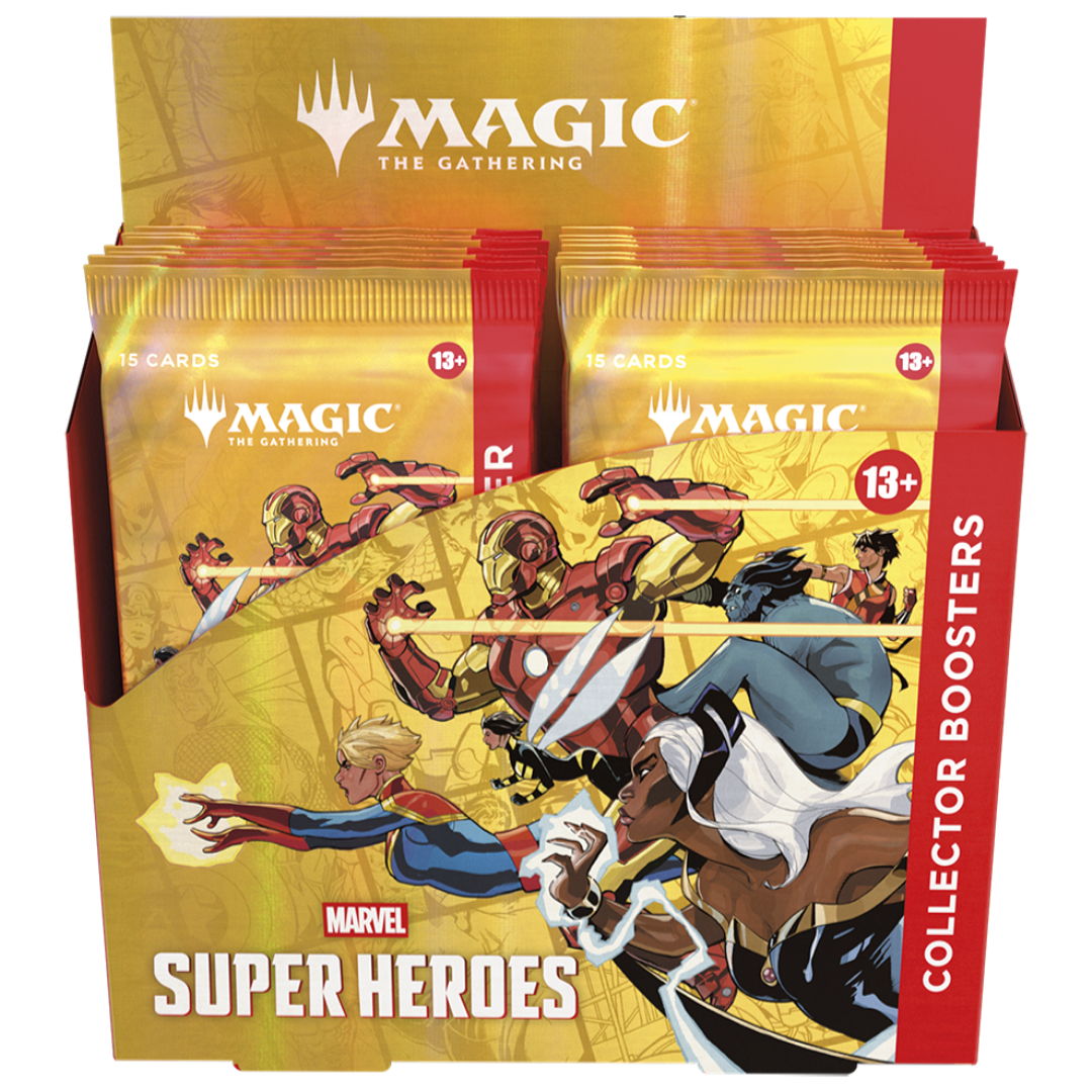 Magic: The Gathering | Marvel Super Heroes | Collector Booster Display (EN) - Anime Figuren günstig kaufen