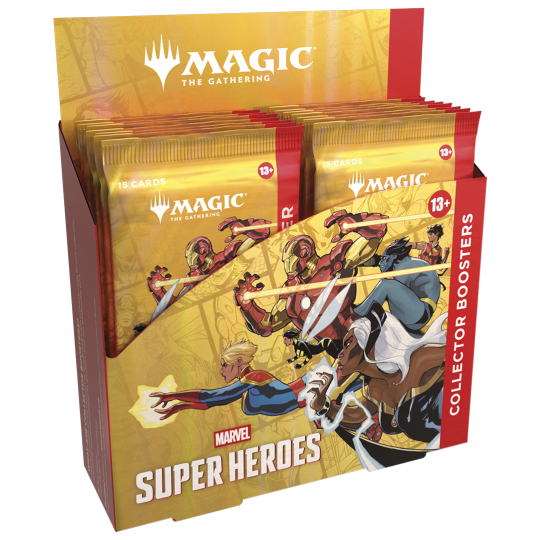 Magic: The Gathering | Marvel Super Heroes | Collector Booster Display (EN) - Anime Figuren günstig kaufen