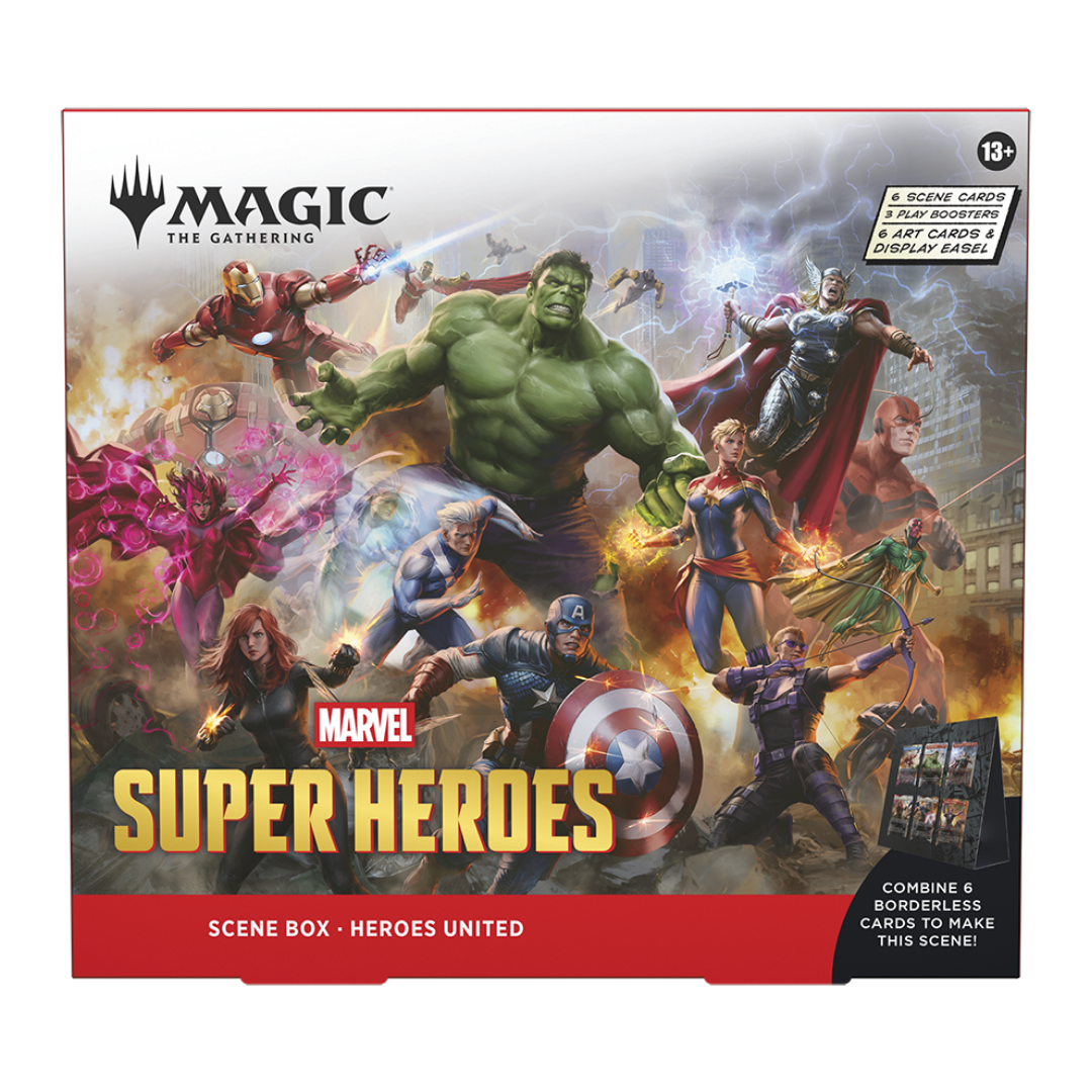 Magic: The Gathering | Marvel Super Heroes | Scene Boxes (4) (EN) - Anime Figuren günstig kaufen
