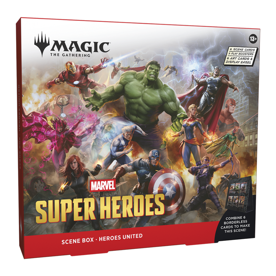 Magic: The Gathering | Marvel Super Heroes | Scene Boxes (4) (EN) - Anime Figuren günstig kaufen