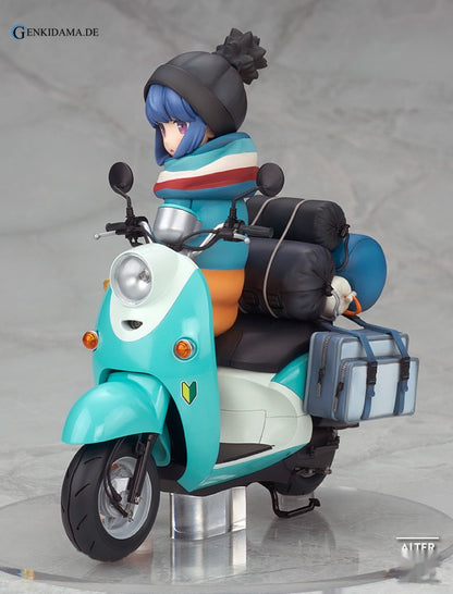 Rin Shima with Scooter
