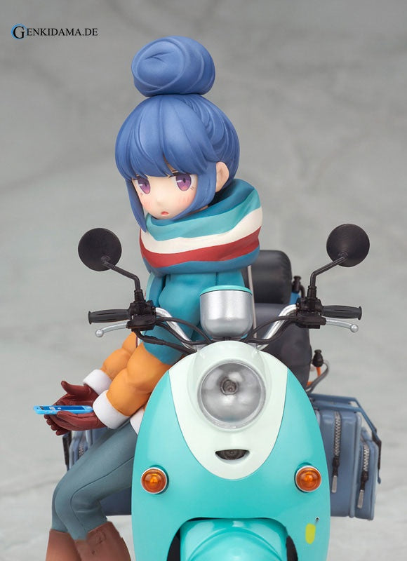 Rin Shima with Scooter