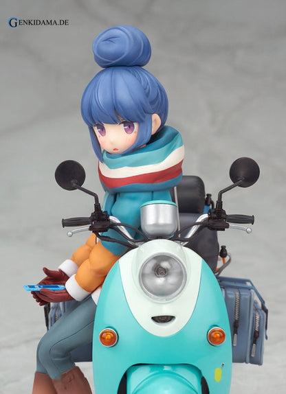 Rin Shima with Scooter