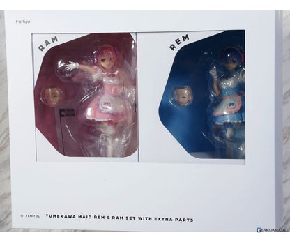 Tenitol Yumekawa Maid Rem & Ram: Set With Bonus (PVC Figure)