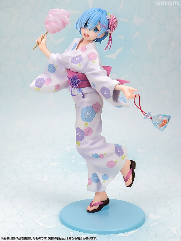 "Re:ZERO -Starting Life in Another World" Rem Yukata Ver. 1/7 (Dengekiya, Kadokawa Store Exclusive) - Bonus [KADOKAWA] Ansicht 1