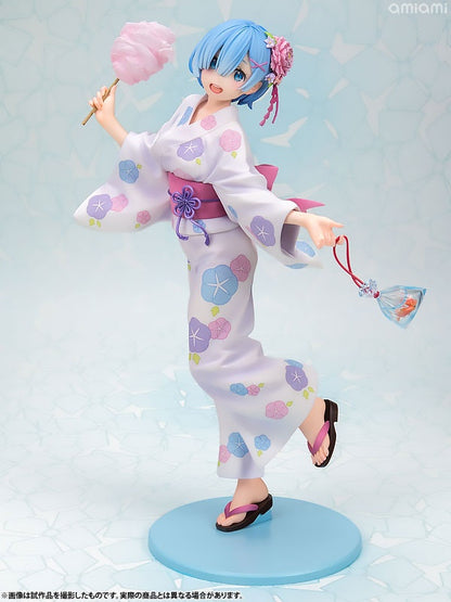 "Re:ZERO -Starting Life in Another World" Rem Yukata Ver. 1/7 (Dengekiya, Kadokawa Store Exclusive) - Bonus [KADOKAWA] Ansicht 1
