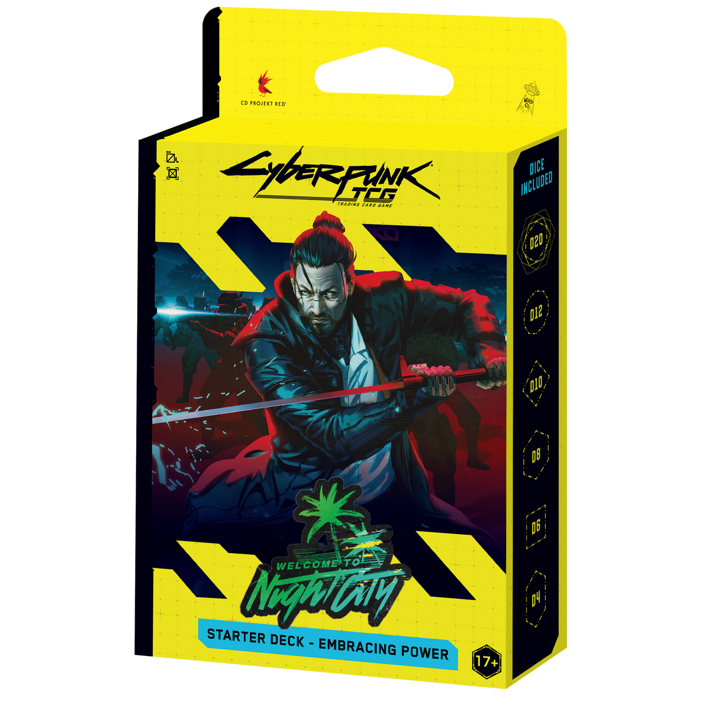 Cyberpunk TCG | Welcome To Night City | Starter Deck - Embracing Power (EN)