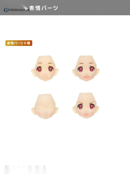 1/12 Assault Lily Series 014. Custom Lily Type-C Lily Battle Costume ver. (Black) Complete Doll