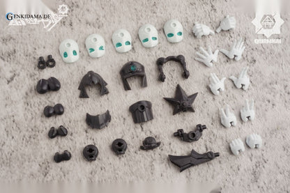 Gene Interference Series QK-ST-002 Option Part Bundled Plastic Model Kit