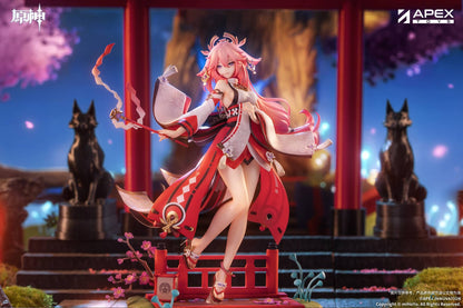 Genshin Impact: Yae Miko - Astute Amusement Ver. - 1/7 (With Bonus)