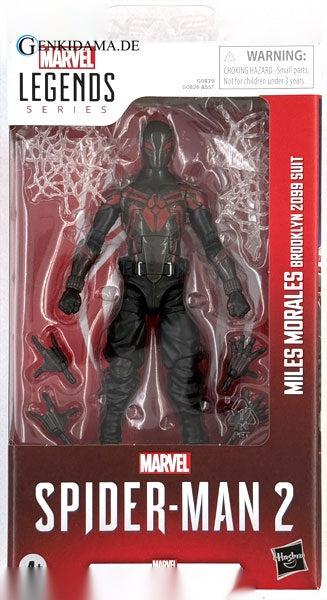 Marvel Marvel Legend 6 Inch Miles Morales / Spider-Man (Brooklyn 2099 Suit)