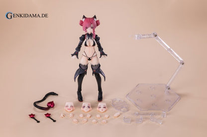 Apprentice Witch Hoshikawa Neco 1/12 Complete Model Action Red Hair Ver.