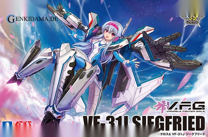 ACKS - V.F.G. Macross Delta VF-31J Siegfried Plastic Model